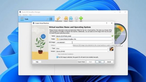 How to install Virtual Box on Windows 11 and set up a Linux virtual machine