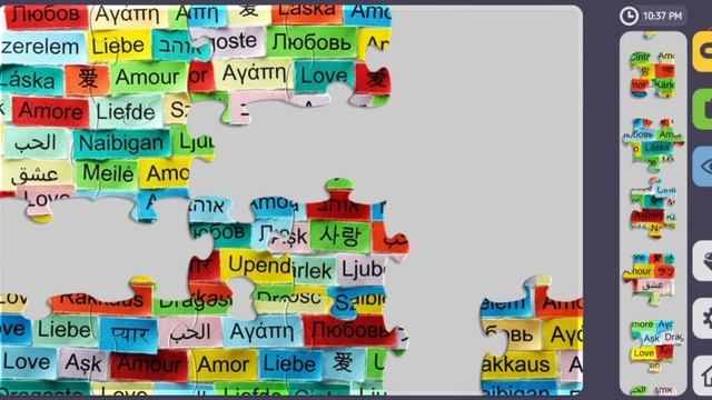 Relax Puzzles. Love in Many Languages смотреть онлайн