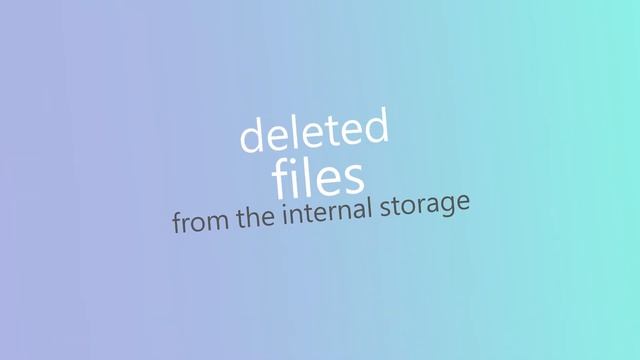 How to Recover Deleted Photos/Files from Android Phone? | From Internal and External Memory смотреть онлайн