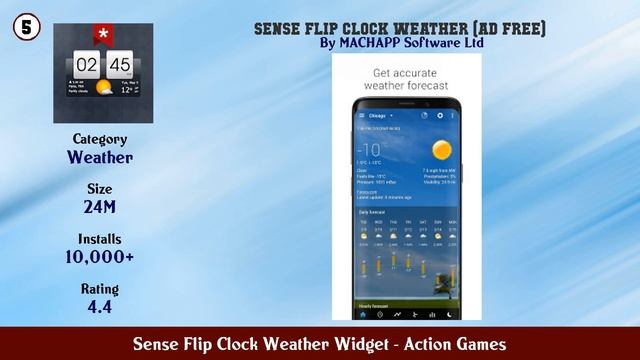 Top 10 Sense Flip Clock Weather Widget Android Games смотреть онлайн