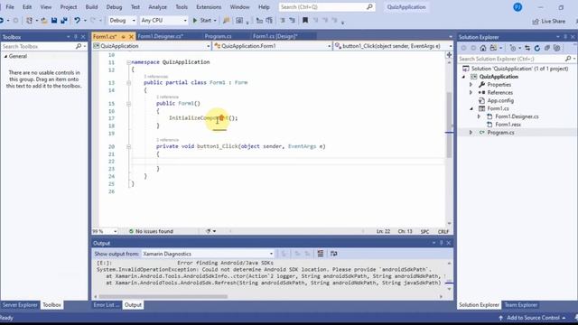 Create Windows Form Quiz смотреть онлайн
