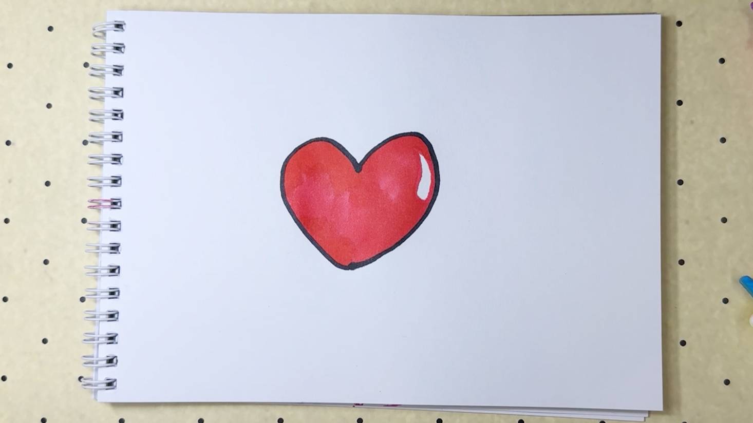 Как нарисовать сердечко) смотреть онлайн