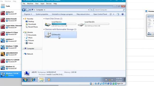 Shared Folder dan File dari Windows PC / Host ke Windows Virtual Box смотреть онлайн