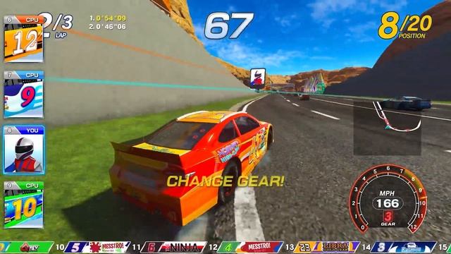 Daytona USA Championship 2017 Dinosaur Canyon (TeknoParrot PC) смотреть онлайн