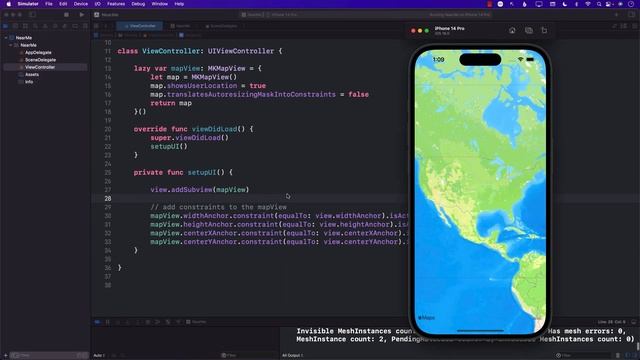 Getting Started With MapKit Using UIKit | Near Me | Initializing Maps | Part 1