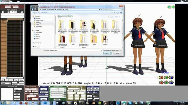 Loong 3D Custom Girl to MMD tutorial смотреть онлайн