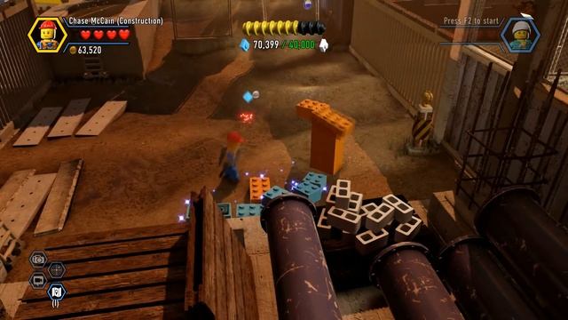 คนก่อสร้างนั่งเครน - Lego City Undercover - Part 12 смотреть онлайн