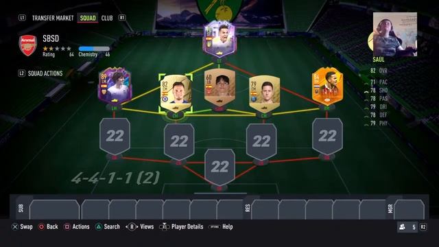 Squad Builder Showdown Rodrigo fifa 22 ft. Bossitrono44 смотреть онлайн