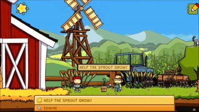 We can do anything with notepad ?! | Scribblenauts : Unlimited Walkthrough #1 смотреть онлайн