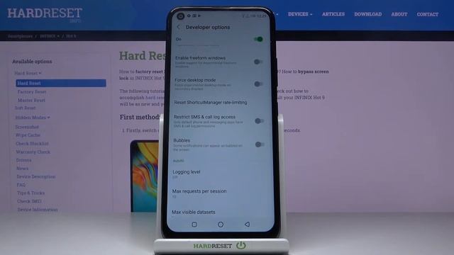 How to Enter Developer Mode in INFINIX Hot 9 – Open Developer Mode смотреть онлайн