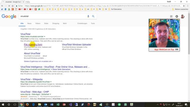 Kostenloser Virus-Check: Email Anhänge und Download Dateien auf Schädlinge prüfen. Windows 10,7 смотреть онлайн