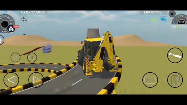 ✅JCB 3DX Backhoe Loader With Passenger New Mod Bus Simulator Indonesia Android Gameplay смотреть онлайн
