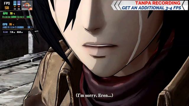A. O. T SHINGEKI NO KYOJIN ''JIYUU NO TSUBASA'' | Advan Workplus Ryzen 5 6600H Radeon 660M смотреть онлайн