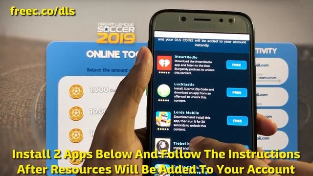DLS 19 Hack - Get Free Dream League Soccer Coins Cheats смотреть онлайн