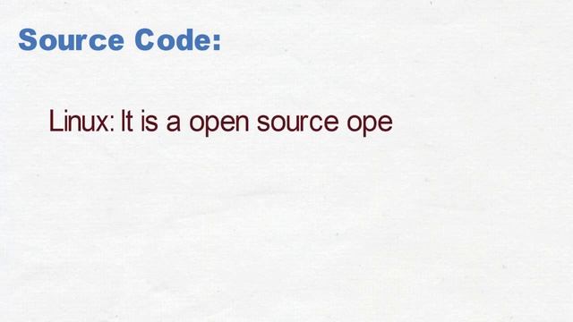 Difference between Linux and Window operating system смотреть онлайн