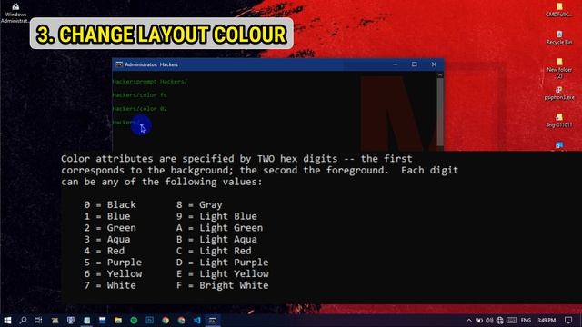 #5 Change Color, Title, And Layout Setting in (Command Prompt) | CMD Full Course in Hindi Urdu смотреть онлайн