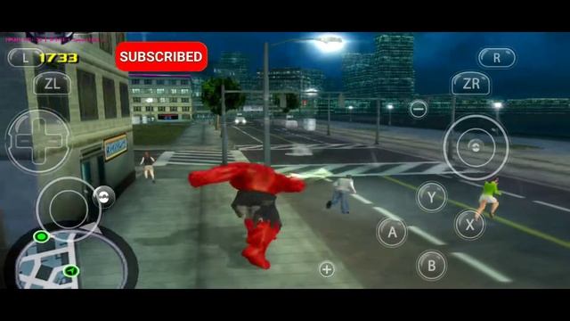 Incredible Hulk Ultimate Destruction | GENERAL ROSS RED HULK | Texture Mod | Dolphin Android смотреть онлайн