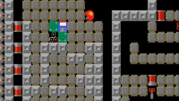 Supaplex (WITH COMMENTS): Level 24 - 200 Moving Objects!