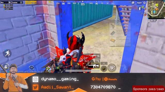 HYDRA SQUAD ACTION IN BGMI - NO MEETUPS | BATTLEGROUNDS MOBILE INDIA LIVE WITH DYNAMO GAMING смотреть онлайн