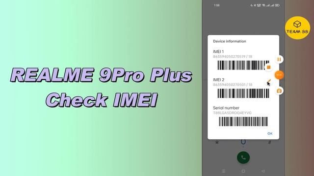 How To Check IMEI In REALME 9 Pro+ - IMEI & Serial Number Info Realme 9 Pro Plus