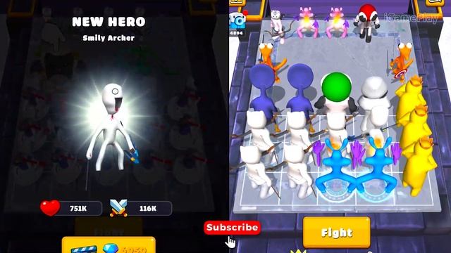 MAX LEVEL in Merge Monster Rainbow Friends Android Gameplay смотреть онлайн