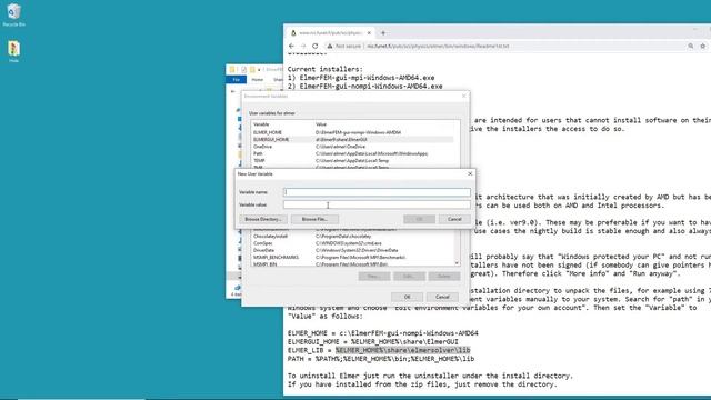 Elmer Installation on Windows 10 machine from Zip file смотреть онлайн