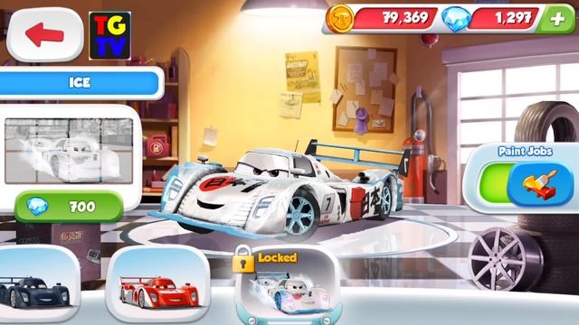 CARS Fast as Lightning - View Lightning McQueen and Ice Racers смотреть онлайн