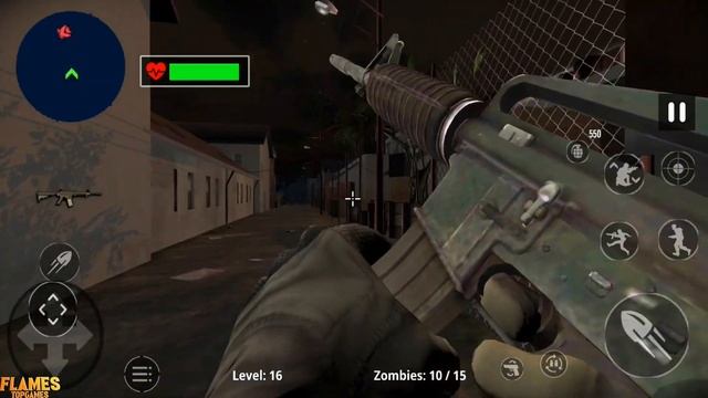 Zombie Hunter To Dead Target Free Shooting Games FPS Part 4 - Android Gameplay Walkthrough смотреть онлайн