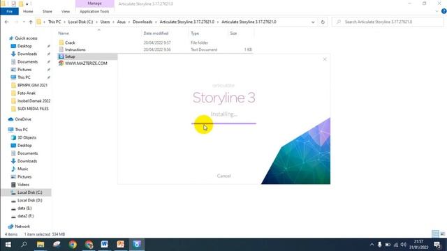 CARA INSTAL ARTICULATE STORYLINE 3 DENGAN MUDAH DAN CEPAT смотреть онлайн