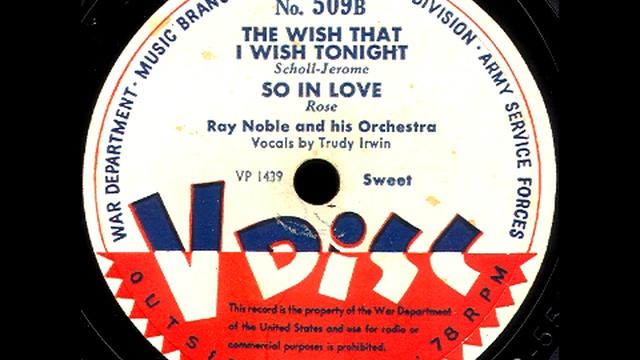V-Disc 509 Tommy Dorsey, Ray Noble смотреть онлайн