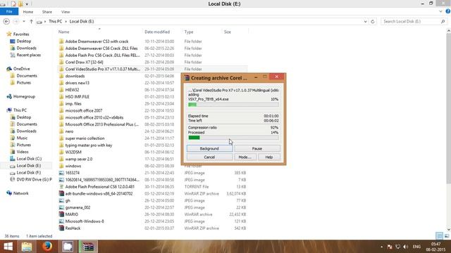 How to create a (.exe) self extracting archive Using WinRar смотреть онлайн