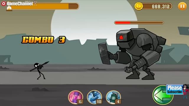 Stickman Fight / Shooting Adventure Amazing Stunt / Android Gameplay Video #4 смотреть онлайн