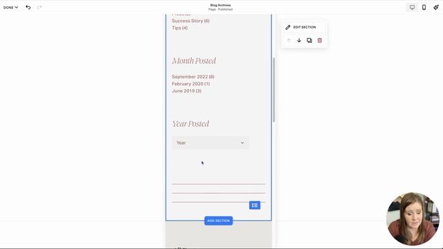 How to build Blog Archives in Squarespace –without paid plugins! | #BuildWithMe смотреть онлайн