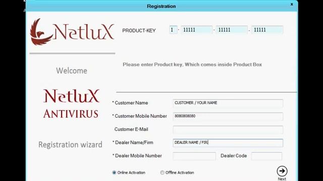 Netlux Antivirus Offline Registration смотреть онлайн