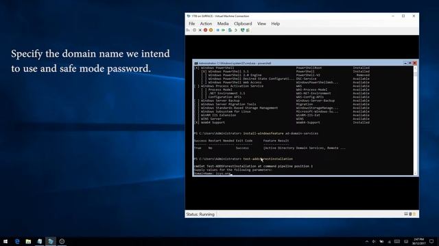 Install Active Directory on Windows Server 1709 (Server Core) смотреть онлайн