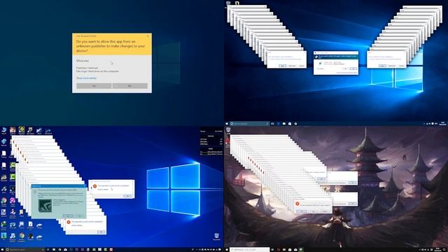 Windows 10 Crazy Error Battle смотреть онлайн