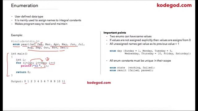 FULL MODULE 20 ► More datatypes, Enum, Unions & Type casting - Learn programming смотреть онлайн