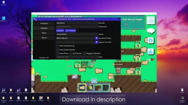 GROWTOPIA AUTOFARM v3.74| ANDROID/PC | GROWTOPIA AUTOFARMER V3.74 | MULTIBOT v3.74 смотреть онлайн