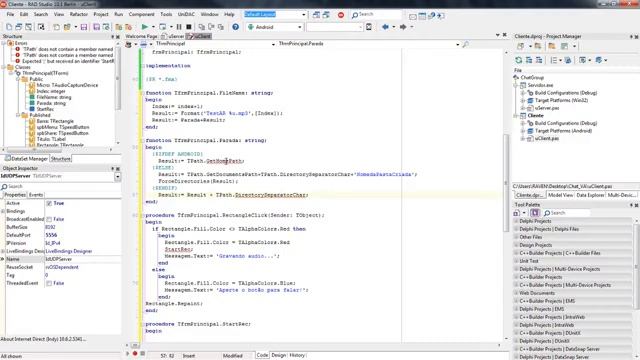 Chat Cliente App Delphi/Firemonkey/Android Part 2/2 смотреть онлайн
