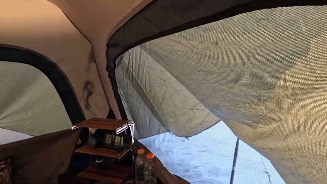 Wolf Pack in the Area.....Adding more Adjustable Green Elephant Poles to the AquaQuest Tarp - Part смотреть онлайн