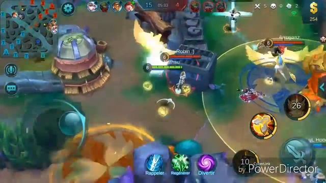 MOBA on android Mobile legends: Freya new champion gameplay high elo ranked смотреть онлайн