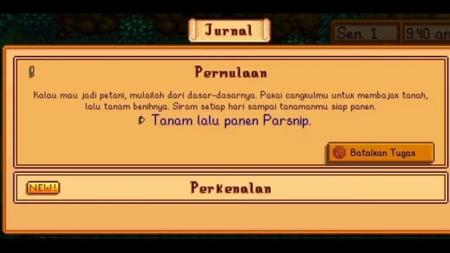 Game Stardew Valley Original Mod Bahasa Indonesia || Versi 1.5.6.39