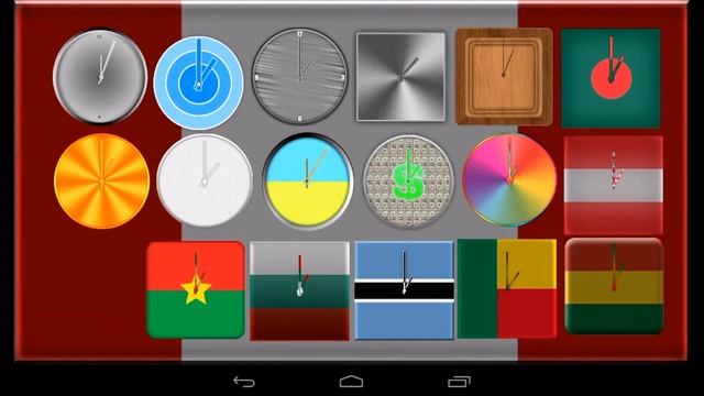 Canada Clock Widget for Android смотреть онлайн