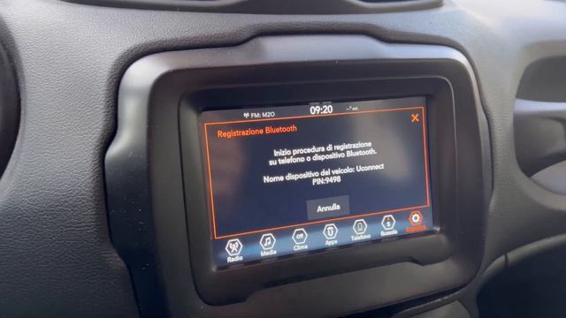 Come collegare il telefono alla radio Uconnect | Tutorial смотреть онлайн
