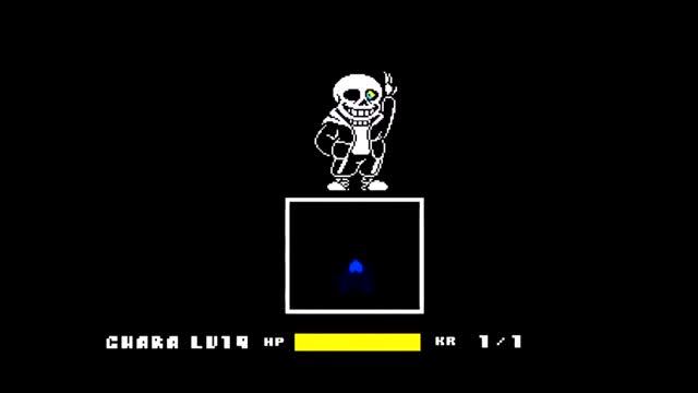 Hard mode Sans fight - Undertale fangame смотреть онлайн