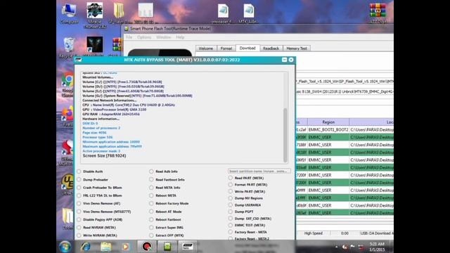 MTK Mobile Frp Pattern Remove Sp Flash Tool Da File Auth Baypass|Miracle 2.82 Latest 2022 Security