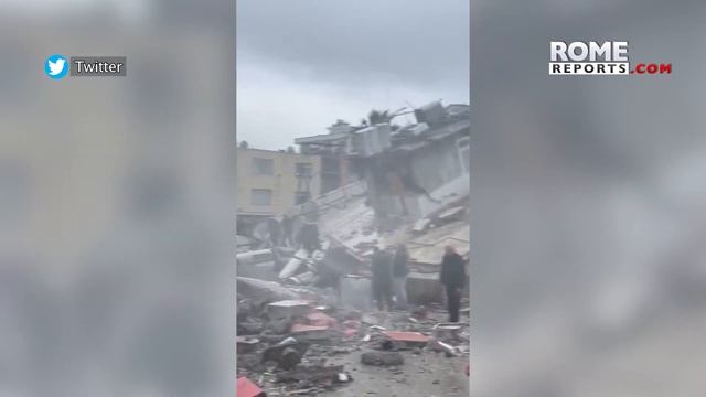 #PopeFrancis on earthquakes in Middle East: "deep sadness for the enormous loss of life" смотреть онлайн
