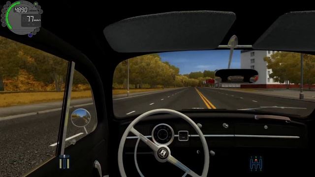 City Car Driving - Volkswagen Beetle смотреть онлайн
