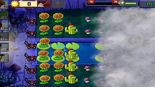 plant vs zombie fog level 9 #games смотреть онлайн
