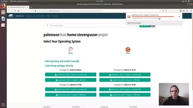 How to install Pale Moon Browser on Ubuntu 18.04 смотреть онлайн